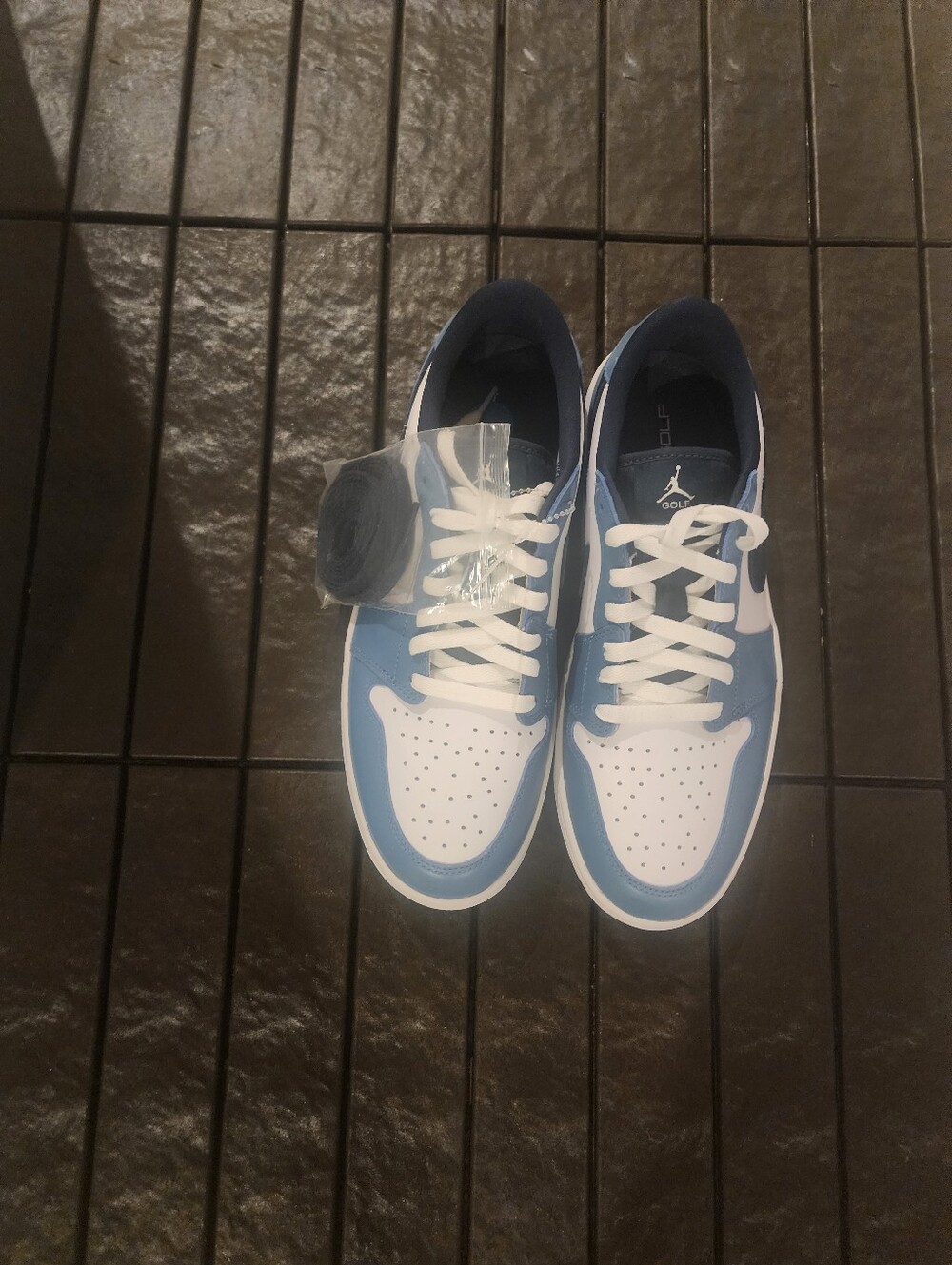 Men's Air Jordan 1 Low Golf 'Aegean Storm' - Picture 11 of 15